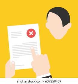 Resume, CV. Find person for job opportunity, vector illustration design. Concept search better candidate for open position. We are hiring, hr. Job offer. Wanted employee, staff.