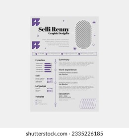 Resume and CV Template Design