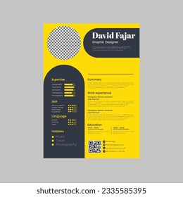 Resume and CV Template Design