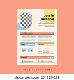 Resume and CV Template Design