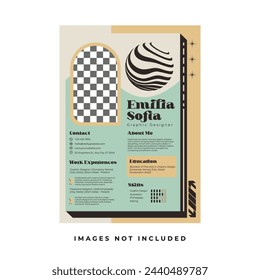 Resume and CV Template Design.