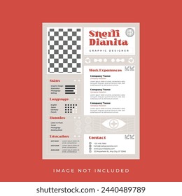 Resume and CV Template Design.