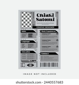 Resume and CV Template Design.