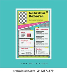 Resume and CV Template Design.