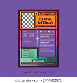 Resume and CV Template Design.