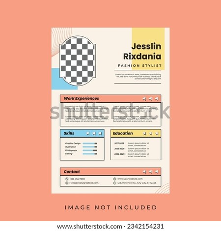 Resume and CV Template Design
