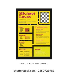 Resume and CV Template Design Post