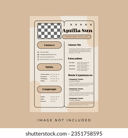Resume and CV Template Design Post