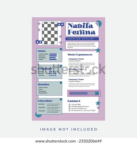 Resume and CV Template Design Post