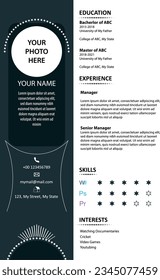 Resume Design CV Design Modern Resume Template CV For Job. Biodata design. Get Attention with the Stunning CV Resume Design Job Application At Office