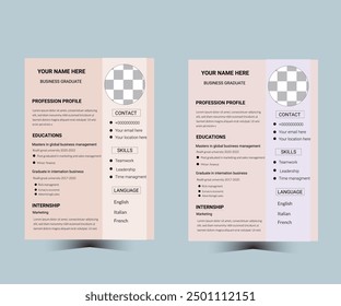 Resume design, cv design, cv template ,,