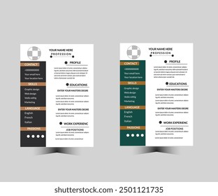 Resume design cv design, cv template modern cv .