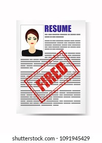 Resume form isolated