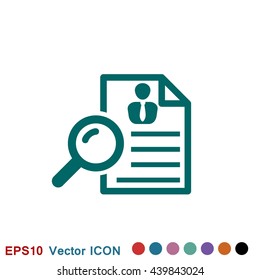 Resume icon