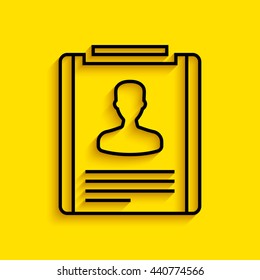 Resume icon.