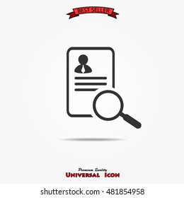 Resume icon
