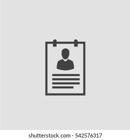 Resume icon