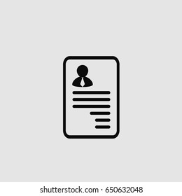 Resume icon