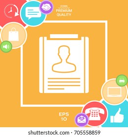 Resume icon