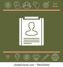 Resume icon