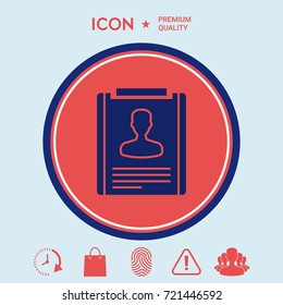 Resume icon