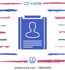 Resume icon