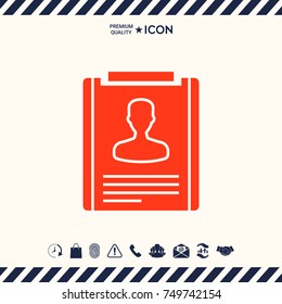 Resume icon