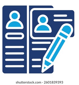 Resume Icon Element For Design
