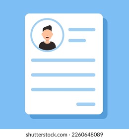 Icono de reanudación. Estilo plano. Vector
