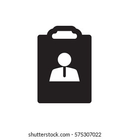 resume icon illustration isolated vector sign symbol