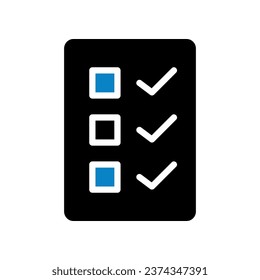 Reanudar icono azul sólido azul de la ilustración de la empresa elemento vector y símbolo perfecto.