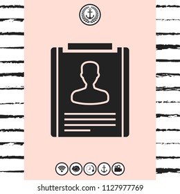 Resume icon symbol
