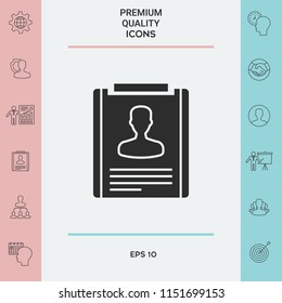 Resume icon symbol