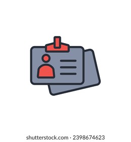 resume icon. vector.Editable stroke.linear style sign for use web design,logo.Symbol illustration.