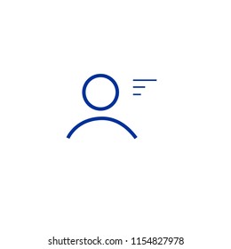 resume line vector icon