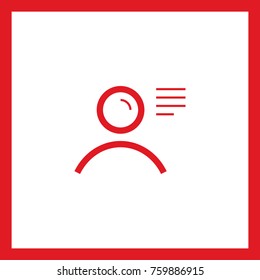 resume line vector icon