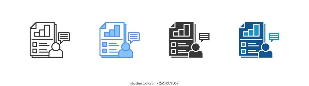 Resume Multi Style Icon Sheet