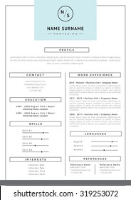 Resume template