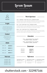 Resume template