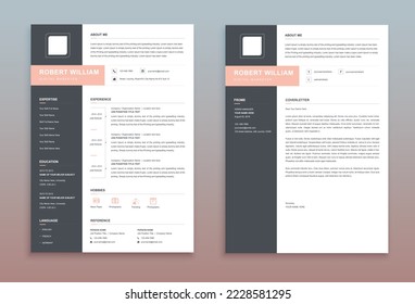 Resume Template | CV Template | Professional Resume Template for Word, Pages, Google Docs,Business