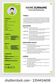Resume Template Design