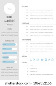 Resume Template II