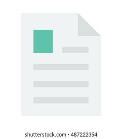 Resume Vector Icon