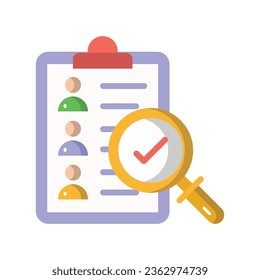 Resume vector icon which can easily modify or edit

