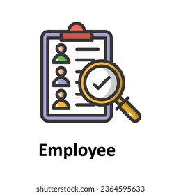 Resume vector icon which can easily modify or edit

