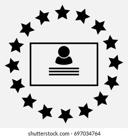 Resume vector illustration