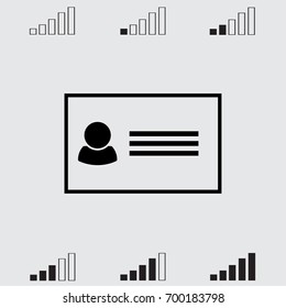 Resume vector illustration
