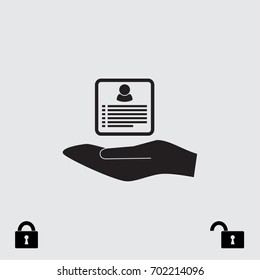 Resume vector illustration