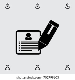 Resume vector illustration