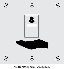 Resume vector illustration